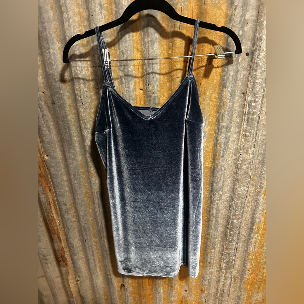 Velvet shift dress